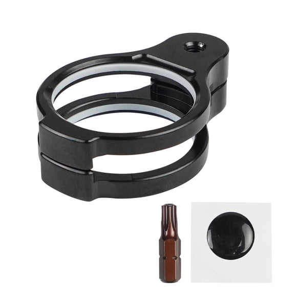 Cerradura para portón trasero Colamx antipérdida metal negro