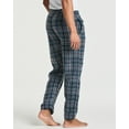 thumbnail image 3 of Real Essentials 3 Pack: Mens Fleece Plaid Pajama Pants - Lounge Pajama Bottoms(Available in Big & Tall), 3 of 6