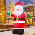 thumbnail image 2 of Papá Noel inflable Goosh de Navidad de 1,5 m con LED para exteriores, 2 of 6