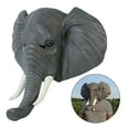 thumbnail image 1 of Couvre-chef en Latex Éléphant Drôle Réaliste Costume d'Animal Éléphant, 1 of 6