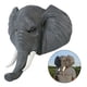 thumbnail image 2 of Máscara de látex de elefante para Halloween, tocado, máscara de animal realista divertida, máscara de disfraz de elefante, 2 of 6