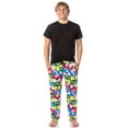 thumbnail image 2 of Hunter X Hunter Men's Gon Killua Kurapika Leorio Hisoka Character Grid Adult Lounge Bottoms Pajama Pants, 2 of 7