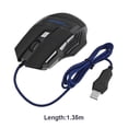 thumbnail image 4 of 7 uds. Mouse Gaming 7-Color Retroiluminación DPI Ajustable Con Cable Óptico Gamer Ratones PC, 4 of 6