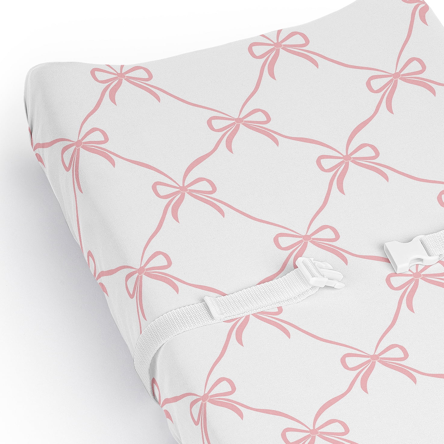 Sweet Jojo Designs Ballerina and Ballet Bows Girl Changing Pad Cover Sheet