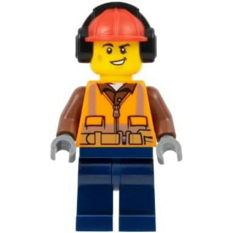 LEGO City: Construction Worker with Jackhammer and Traffic Light