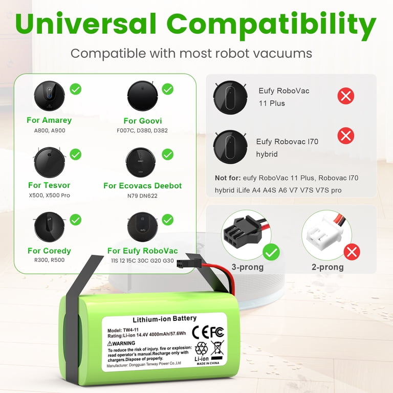 vhbw batteria compatibile con Blaupunkt Bluebot XVAC BPK-VCBB1XVB home vhbw batteria compatibile con Blaupunkt Bluebot XVAC BPK-VCBB1XVB home