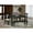 Black, variant on East West Furniture  6 Piece Kitchen Table Set Contains a Dining Table and 4 Dining Room Chairs with a Bench, Black (Seat Option) DUAN6-BLK-C