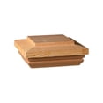 thumbnail image 1 of 2.25 x 4 in. Wood Post Cap - Case of 12, 1 of 1