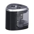 thumbnail image 2 of Efficient Electric Pencil Sharpener, Double Hole Design for 6-8mm & 8-12mm Pencils, Auto Stop Function Hands-Free Safe to Use for Classroom Home, 2 of 5