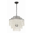 thumbnail image 6 of BRI-3008-DB Crystorama Lighting Brielle - Four Light Chandelier-Dark Bronze Finish    -Traditional Installation, 6 of 15
