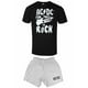thumbnail image 1 of AC/DC - Set de Pijama Corto For Those About to Rock Guitarra para Adultos Unisex (Negro, Gris), 1 of 3