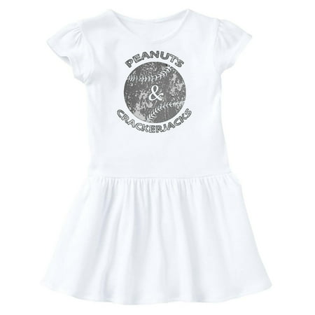 

Inktastic Peanut And Crackerjacks Gift Toddler Girl Dress