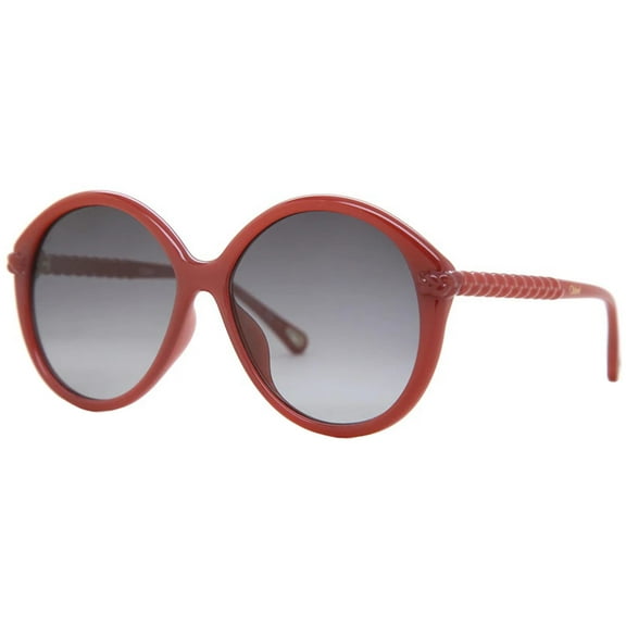 Chloe CH0002SA-30009920004 Women's Orange Round Frame Sunglasses