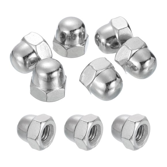 10 Pcs M10x1.5mm Acorn Cap Nuts, 316 Stainless Steel Hex Cap Dome Head Nuts