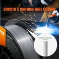 thumbnail image 4 of VEVOR Flux Core Welding Wire, E71T-GS 0.035-inch 10LBS, Gasless Mild Steel MIG Welding Wire with Low Splatter for All Position Arc Welding and Outdoor Use, 4 of 9