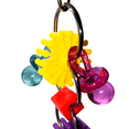 thumbnail image 3 of 1005 Paci Gear Ringer M&M Bird Toys Acrylic Pacifier Foot Gears Sturdy, 3 of 7