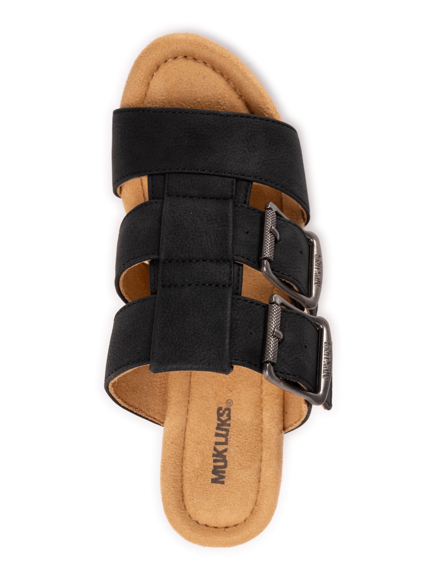 Muk Luks Women's Mira Comfort Block Heel Sandal