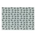 thumbnail image 1 of Octopus Cutting Board, Pattern with Typographic Monochrome Octopus Silhouettes with Hand Lettering, Decorative Tempered Glass Cutting and Serving Board, Small Size, Black and White, by Ambesonne, 1 of 1