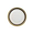 thumbnail image 2 of Ten Strawberry Street Sahara Black - 6 Inch Bread And Butter Plate - Set Of 6, 2 of 2