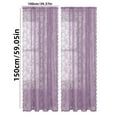 thumbnail image 3 of 100cm x 150cm French Lace Window Curtain, Semi-Sheer Lace Panel With Rod Pocket, Elegant Living Room Bedroom Window Treatment, 3 of 8