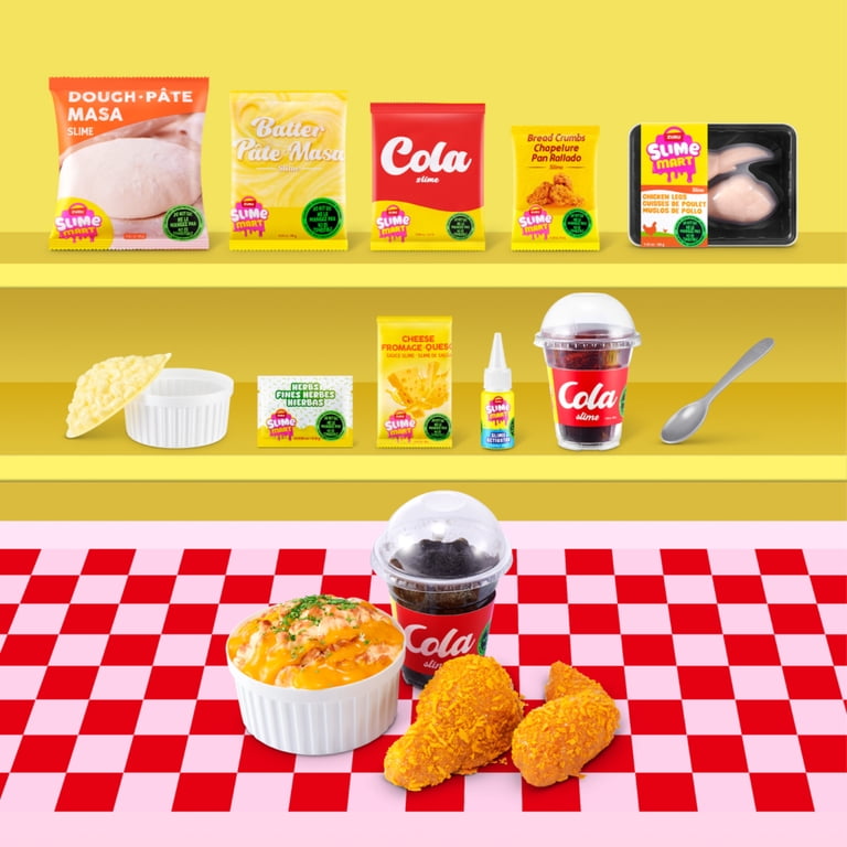 Slime Mart Shopping Basket DIY Slime Kit, Food-Themed photo 3