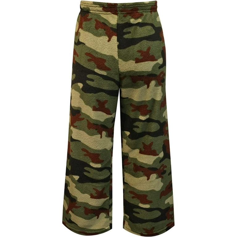  Plush for life Girls Lounge Pants, Warm Fluffy Fuzzy Pajama  Pants, Soft Loungewear Sleepwear, Camping Clothing, Camp Clothes, Gifts for  Kids, Camo, 6/7 XS: Clothing, Shoes & Jewelry