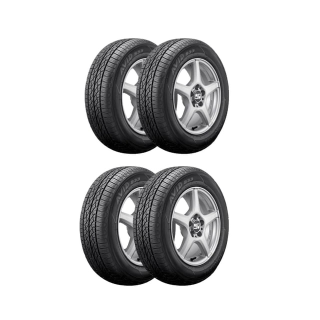 Paquete de 4 Llantas P195/65 R15 89S Yokohama avid s33d