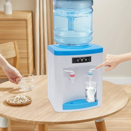 Countertop Water Dispenser with 304 Stainless Steel Liner, Hot & Cold Water, Detachable Water Box, for Home & Office Use, 5-18L Capacity