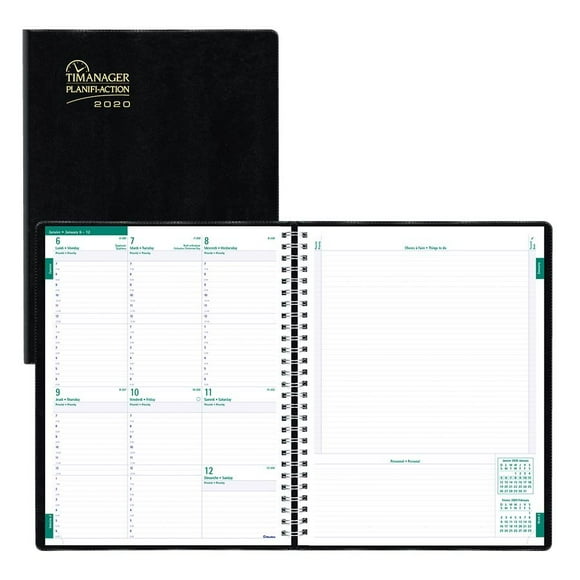 Blueline C5933.81BT 5-day Timanager Weekly / Monthly Diary (2023) Bilingual (Pack of 1)