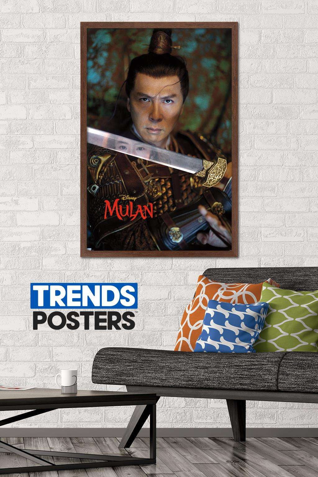 Disney Mulan - Commander Tung Wall Poster, 22.375" x 34", Framed