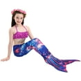 thumbnail image 4 of Girl Swimsuit Three-Piece Bikini Tail for Swimming, 4 of 7