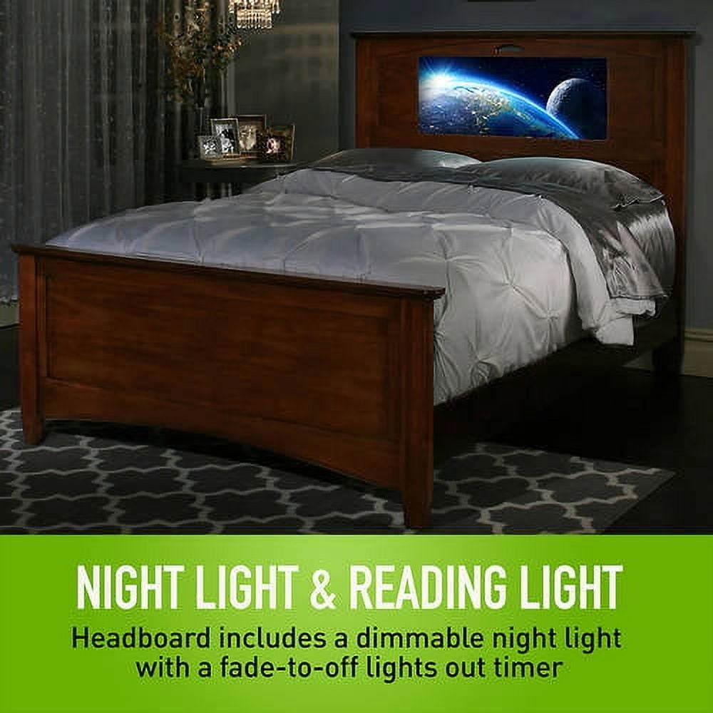 LightHeaded Beds Canterbury Full Bed, Chestnut