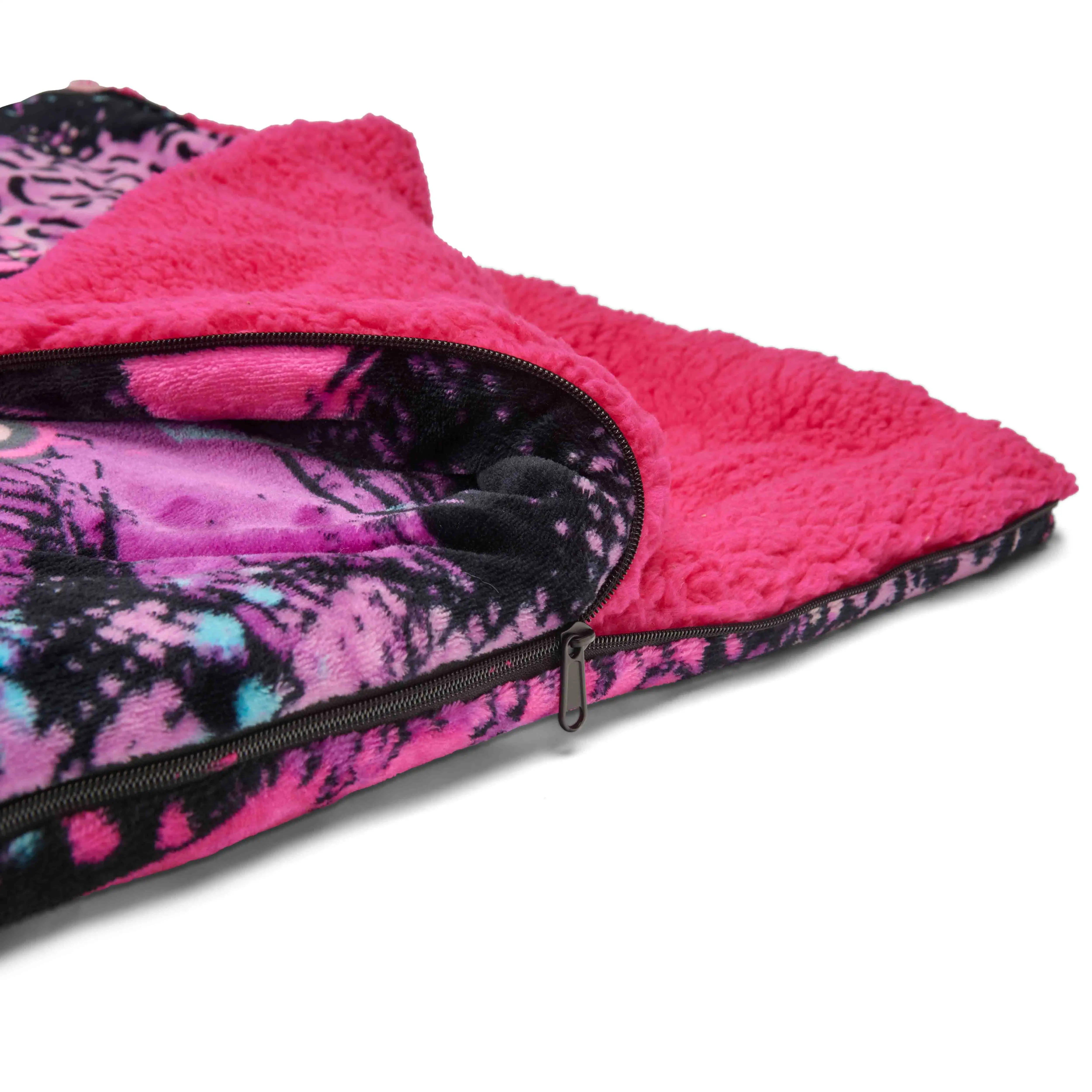 Hello Kitty Pink & Black Abstract/Graphic Standard Slumber Bag