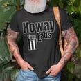 thumbnail image 3 of Newcastle Fan Howay The Lads Black And White TShirt, 3 of 6