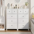 thumbnail image 6 of Danolapsi 5 Drawer Dresser for Bedroom, Modern Tall Dresser Organizer with Storage Drawers, Wooden Chests of Drawers for Bedroom, Entryway, Hallway, Home Office, 6 of 8