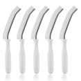 thumbnail image 1 of 5Pcs Groove Cleaning Brush Set Hand-held Gap Cleaning Brush Wear-Resistant Window Track Long Cleaning Brush Multipurpose Tile Joints Cleaning Brush with Hanging Hole for Kitchen Bathroom Window, 1 of 10
