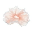 thumbnail image 5 of Unique Bargains 1 Pc Scrunchie Fashion Oversized Mesh Hair Elastics Light Pink, 5 of 5
