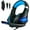 Blue, variant on Beexcellent Gaming Headset for PS4 PS5 Xbox One Switch PC with Noise Cancelling Stereo Bass Surround Sound
