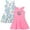 Multicolor / pink, variant on Dreamworks Gabby's Dollhouse Pandy Paws Kitty Fairy Toddler Girls 2 Pack Dresses Toddler to Big Kid