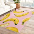 thumbnail image 1 of Banana Rug & Home Decor - Cute Fruit Rugs for Entryway, Front Door Mat Indoor Entrance, Washable Rugs, 2x3 Rug, Non Slip Soft Low Pile Small Area Rug, Coquette Carpet & Room Decorations X-&12, 1 of 1