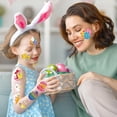 thumbnail image 4 of Easter Tattoos for Kids, Easter Basket Essentials Bulk, Egg Fillers Stickers for Boys Girls, Kids Easter Gifts Toys for Teens, Easter Games Crafts Party Favors for Adults(80 Pack), 4 of 9