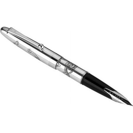 Pilot Namiki Sterling Collection Fountain Pen, Dragon Design, Fine Nib (60111)