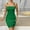 Green, variant on Beach Maxi Dress Sexy Dresses A-line Above-the-Knee Sleeveless Solid Blue L