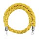 thumbnail image 1 of Cateissary Barrier Rope Crowd Control Stanchion Queue with Rope Twisted Hooks Type2, 1 of 1