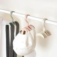 thumbnail image 2 of Rotatable Bag Storage Racks Bag Hanging Rack Free Nail Purse Closet Rack (Random Color), 2 of 7