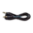 thumbnail image 4 of SatelliteSale Auxiliary 3.5mm Audio Jack Male to Male Aux Cable Universal Wire PVC Black Cord 3 feet, 4 of 7