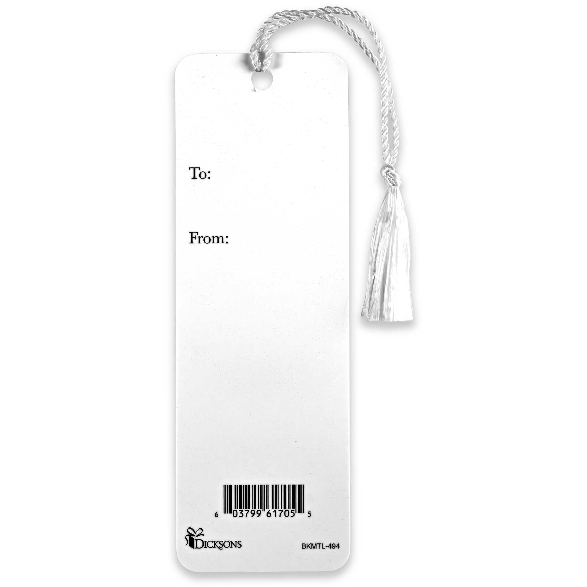 Dicksons BKMTL-494 Everyday Mom Amazing Loving Strong Happy Selfless Graceful Black and White Polka Dot 2 x 6 Paper and Tassel Encouraging Tassel Bookmark, Pack of 12