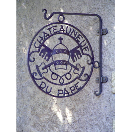 Sign Chateauneuf Du Pape