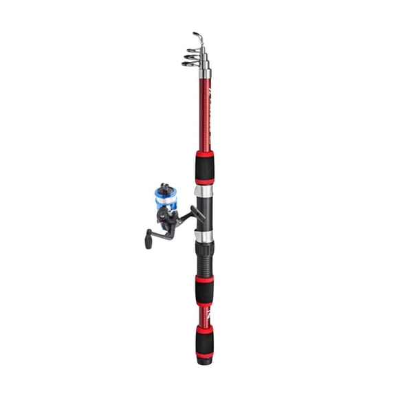 Telescopic Fishing Rod Reel for Combo Full Kit Rod Pole Spinn Reel Gear Set