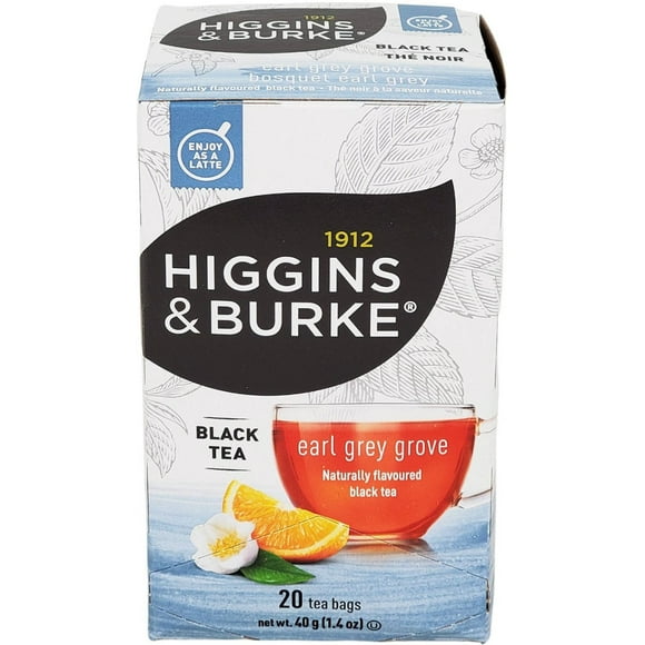 a2zchef Higgins & Burke - Tea Bags - Earl Grey - Black Tea Case [6 ct]